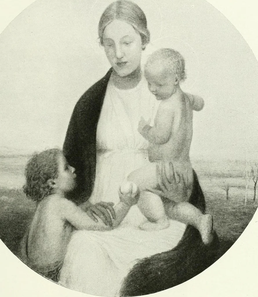 An illustration from Studio international, 1893, leaf 24