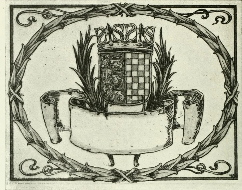 An illustration from Studio international, 1893, leaf 35