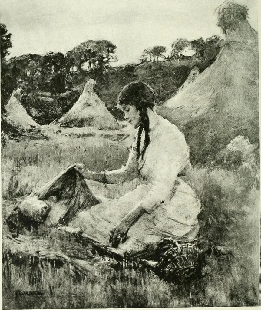 An illustration from Studio international, 1893, leaf 41