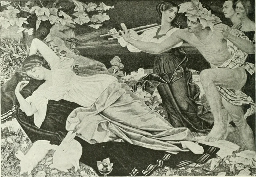 An illustration from Studio international, 1893, leaf 53
