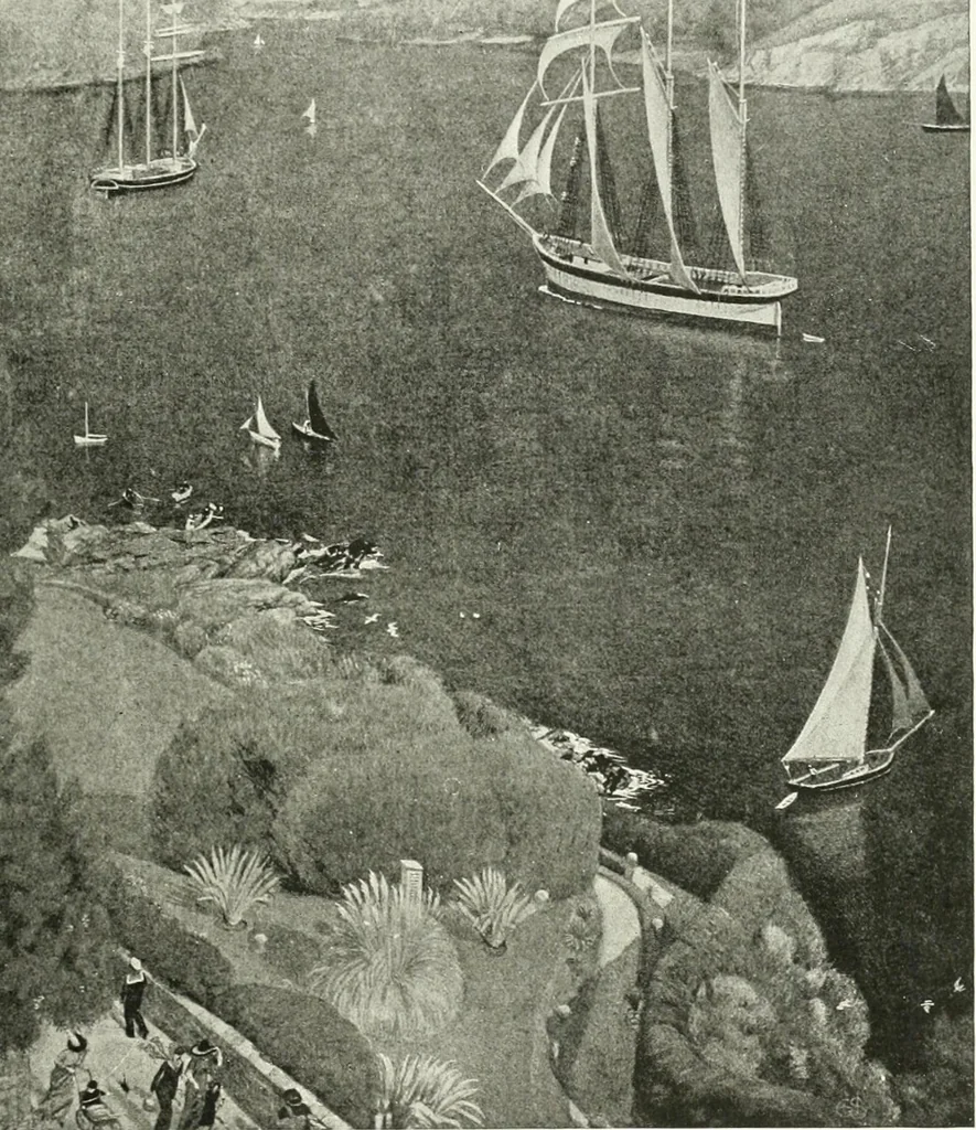 An illustration from Studio international, 1893, leaf 54