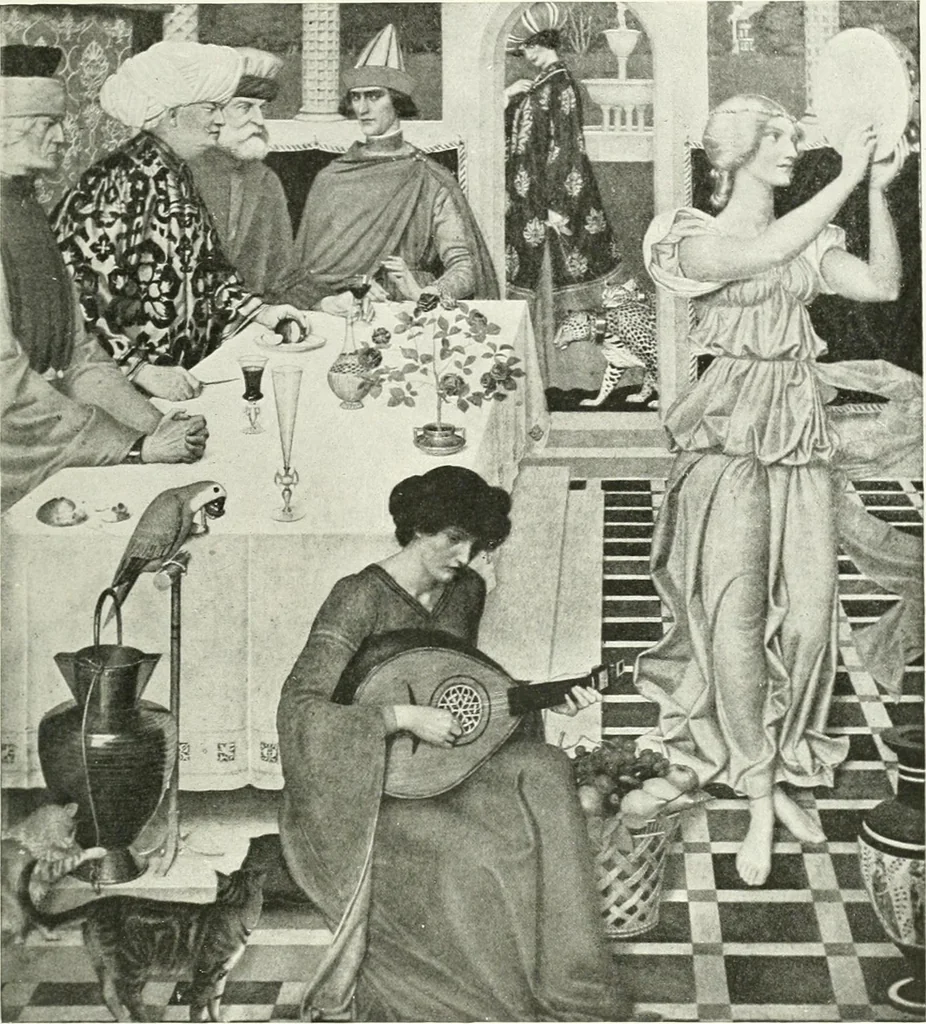 An illustration from Studio international, 1893, leaf 56