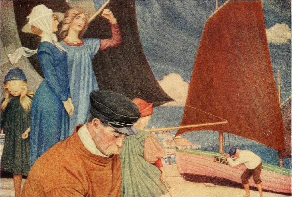 An illustration from Studio international, 1893, leaf 58