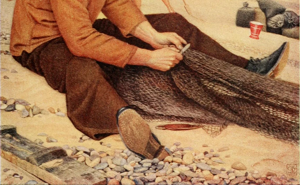 An illustration from Studio international, 1893, leaf 58