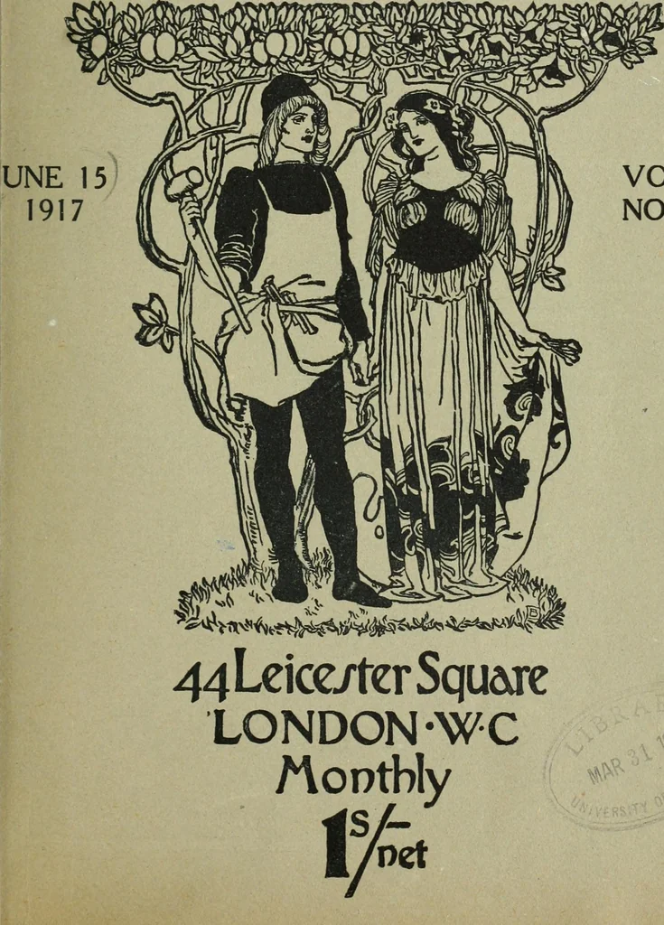 An illustration from Studio international, 1893, leaf 6