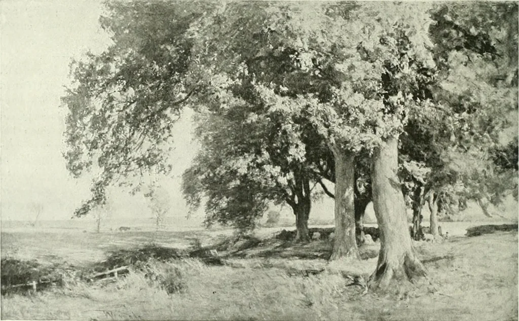An illustration from Studio international, 1893, leaf 61