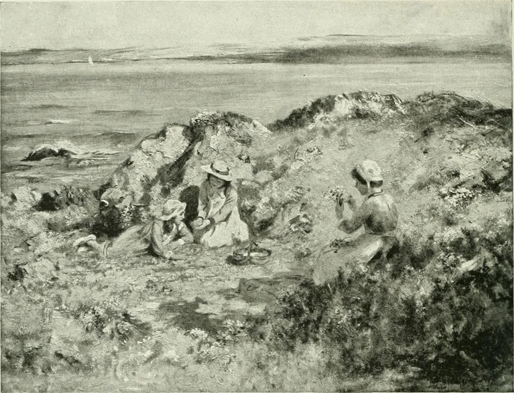 An illustration from Studio international, 1893, leaf 63