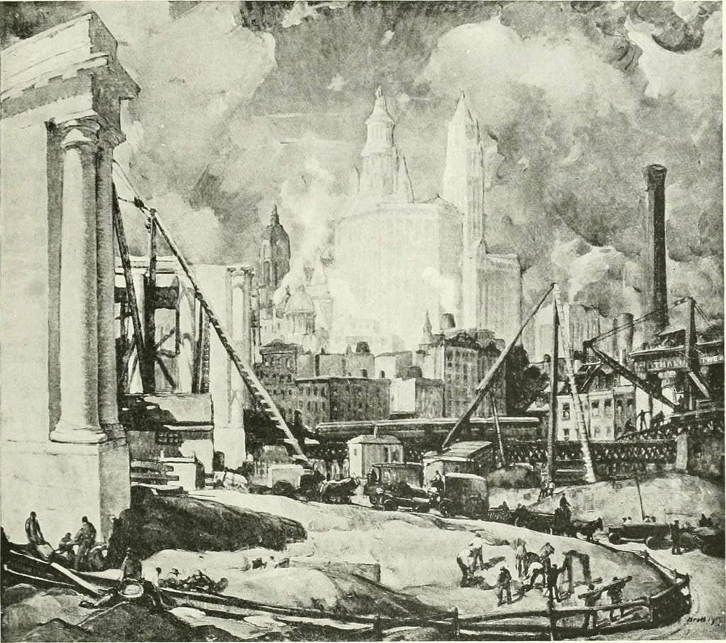 An illustration from Studio international, 1893, leaf 74