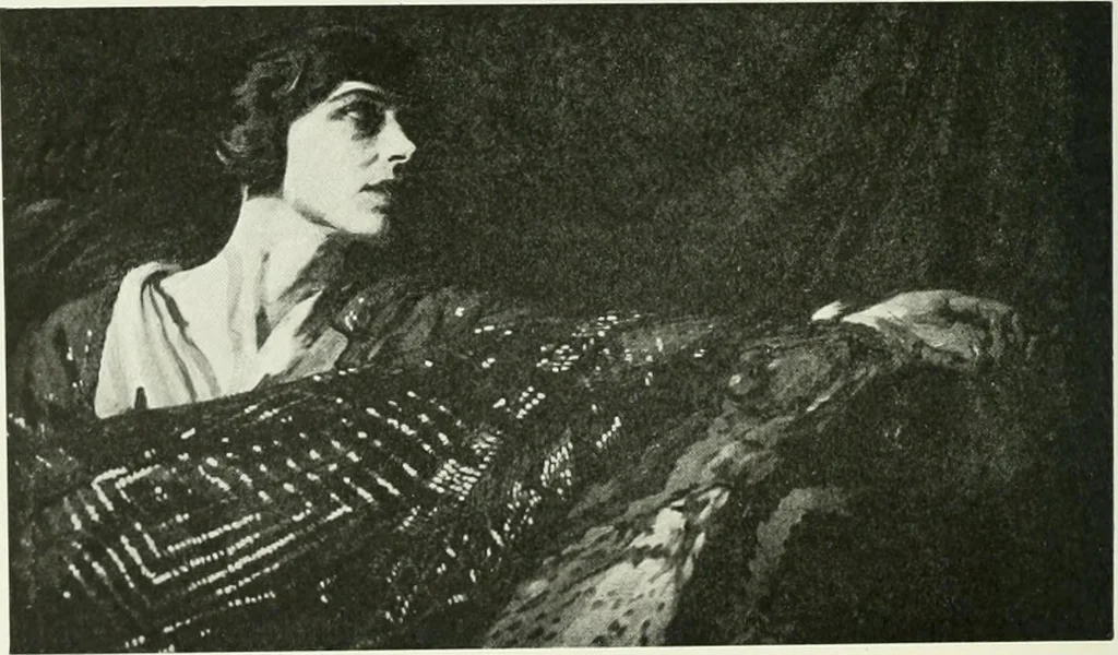 An illustration from Studio international, 1893, leaf 77