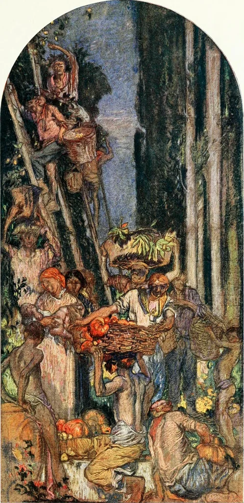 An illustration from Studio international, 1893, leaf 12