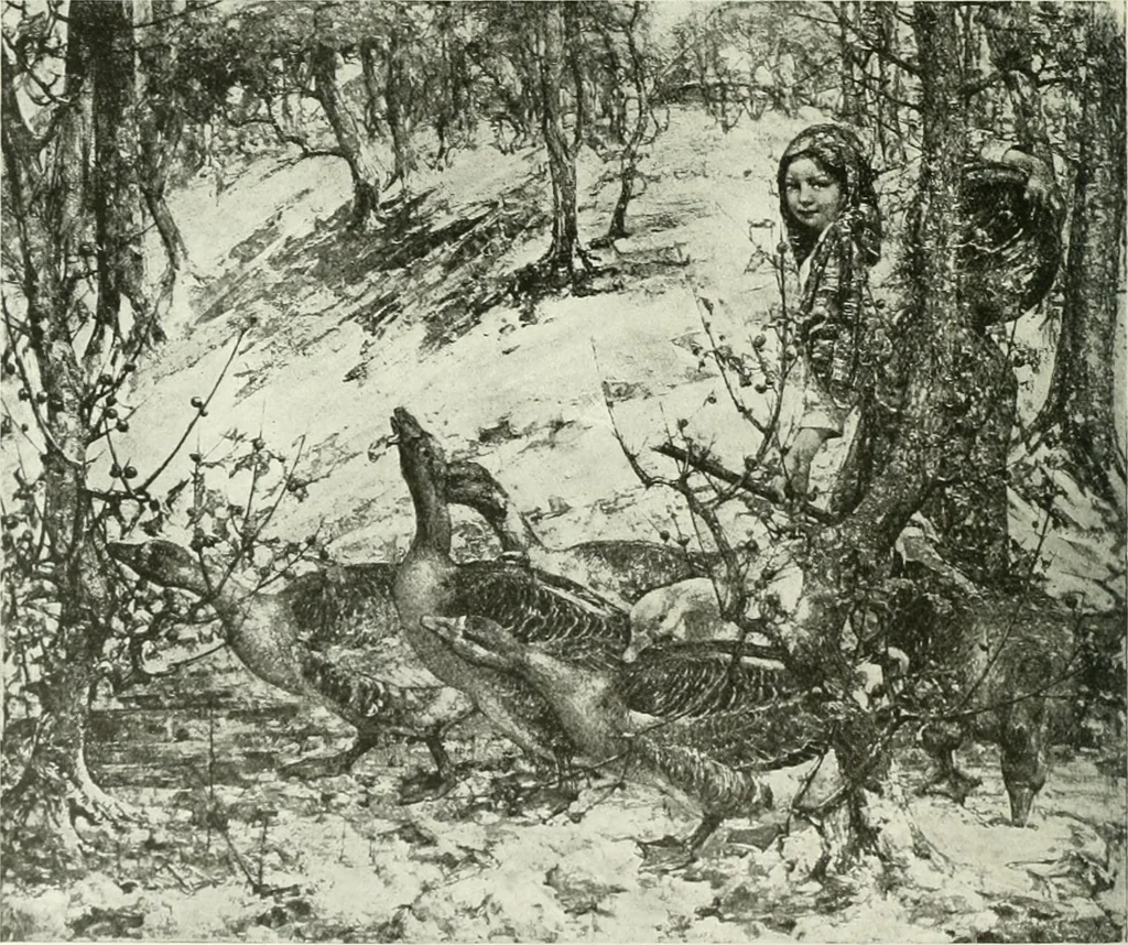 An illustration from Studio international, 1893, leaf 123