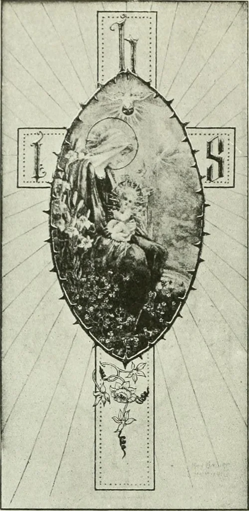 An illustration from Studio international, 1893, leaf 127