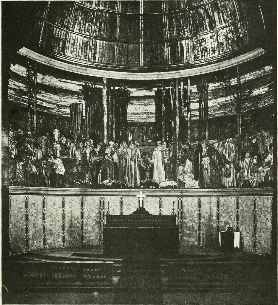 An illustration from Studio international, 1893, leaf 150
