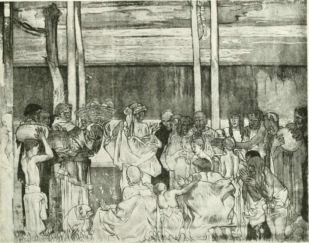 An illustration from Studio international, 1893, leaf 152