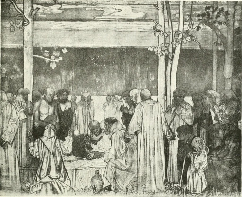 An illustration from Studio international, 1893, leaf 154