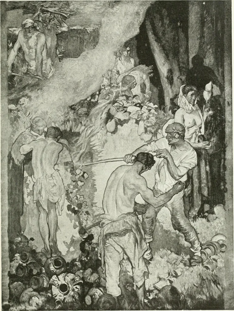 An illustration from Studio international, 1893, leaf 16