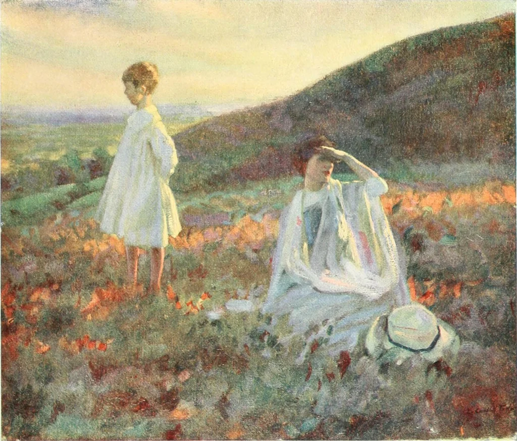 An illustration from Studio international, 1893, leaf 160