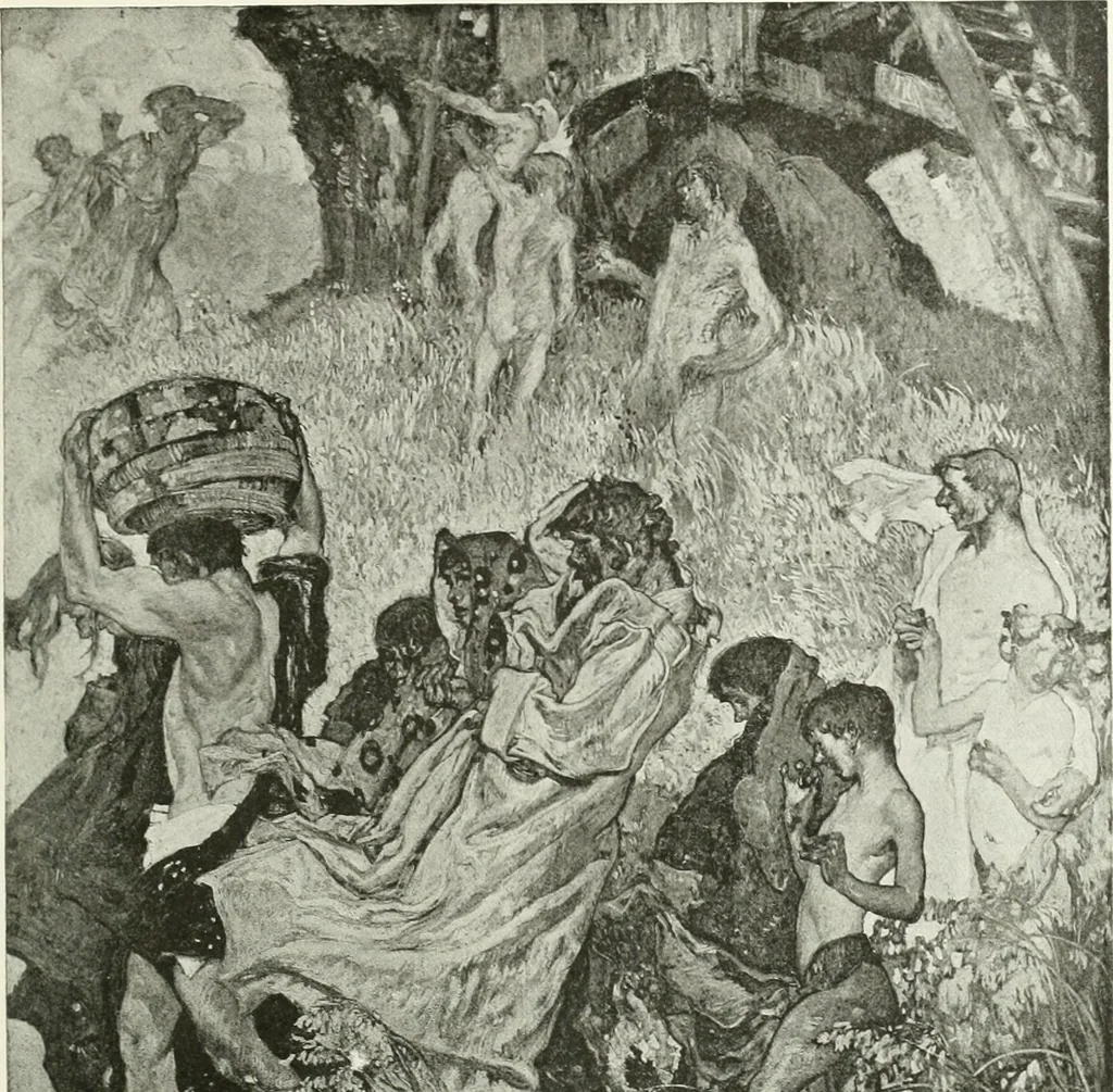 An illustration from Studio international, 1893, leaf 18