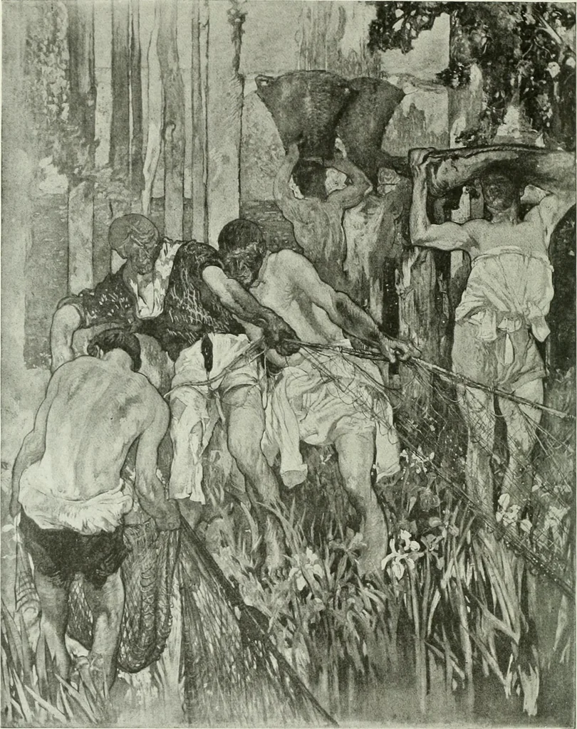 An illustration from Studio international, 1893, leaf 19