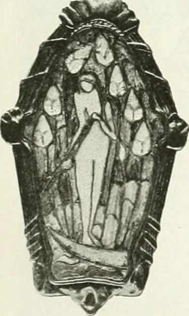 An illustration from Studio international, 1893, leaf 24