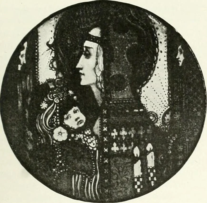 An illustration from Studio international, 1893, leaf 26