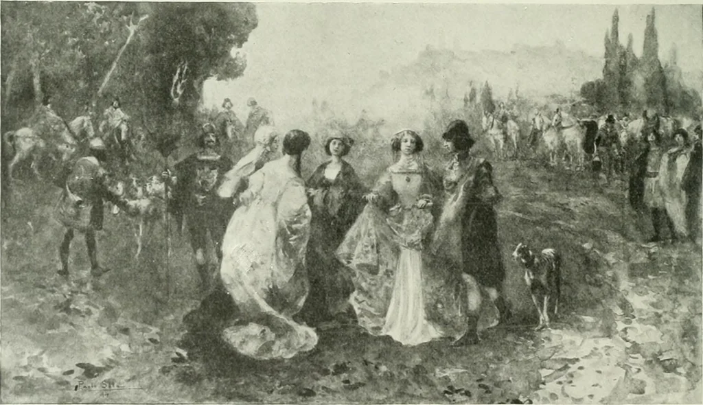 An illustration from Studio international, 1893, leaf 43