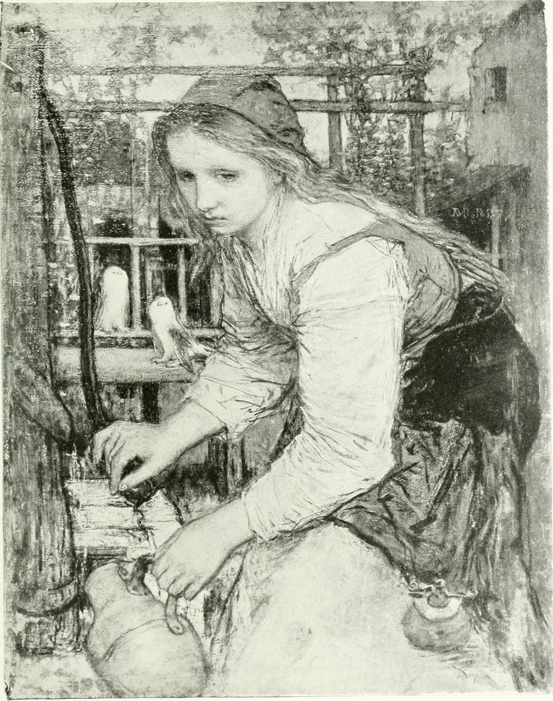 An illustration from Studio international, 1893, leaf 56