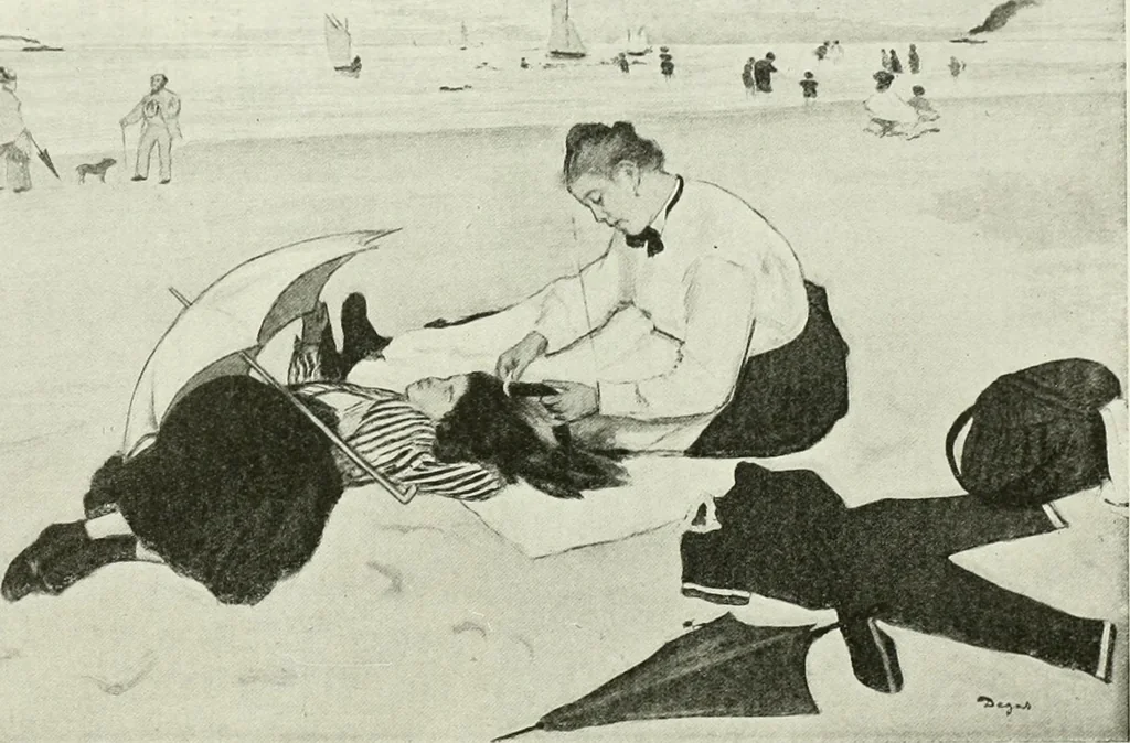 An illustration from Studio international, 1893, leaf 59