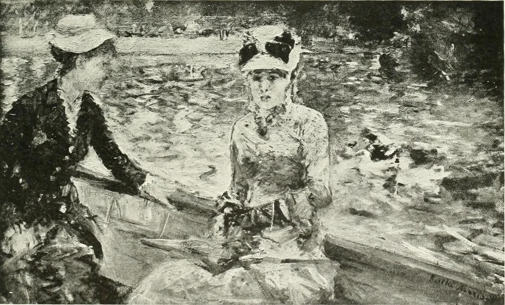 An illustration from Studio international, 1893, leaf 60