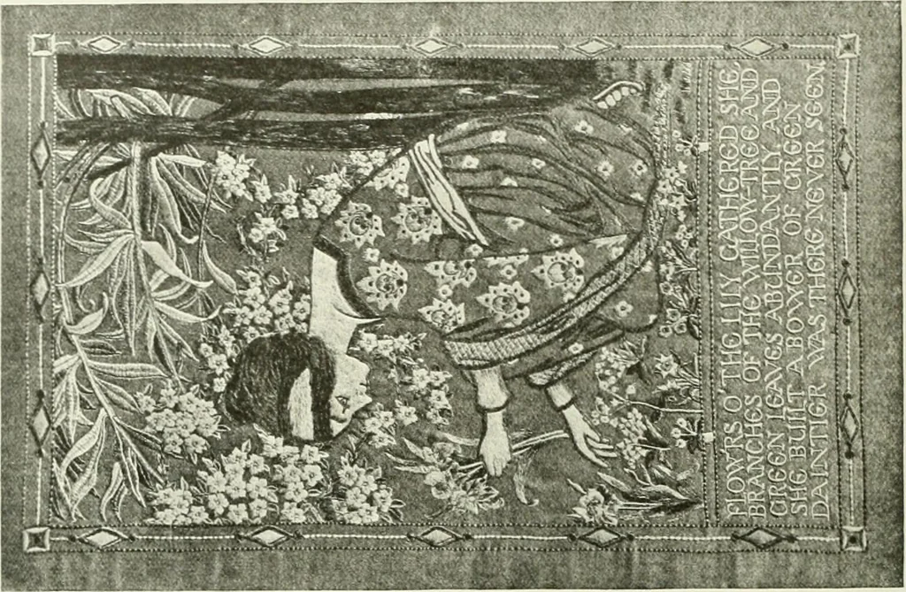 An illustration from Studio international, 1893, leaf 85