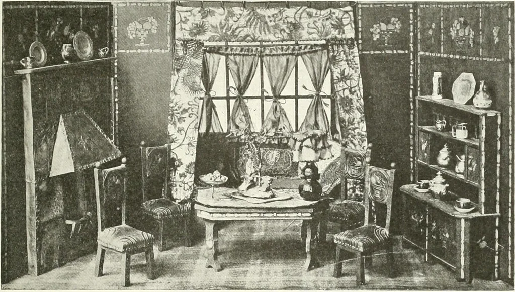 An illustration from Studio international, 1893, leaf 88
