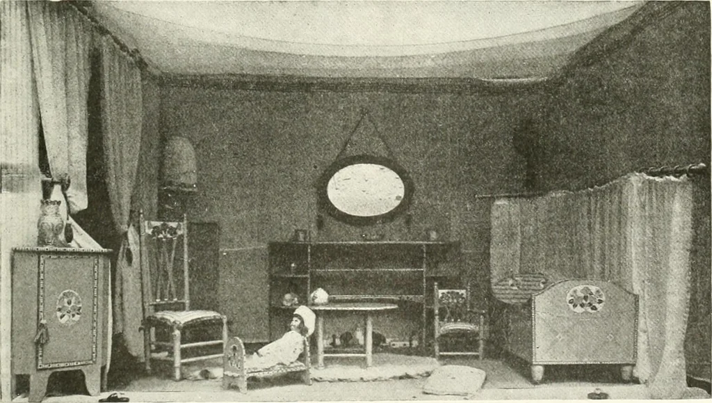 An illustration from Studio international, 1893, leaf 88