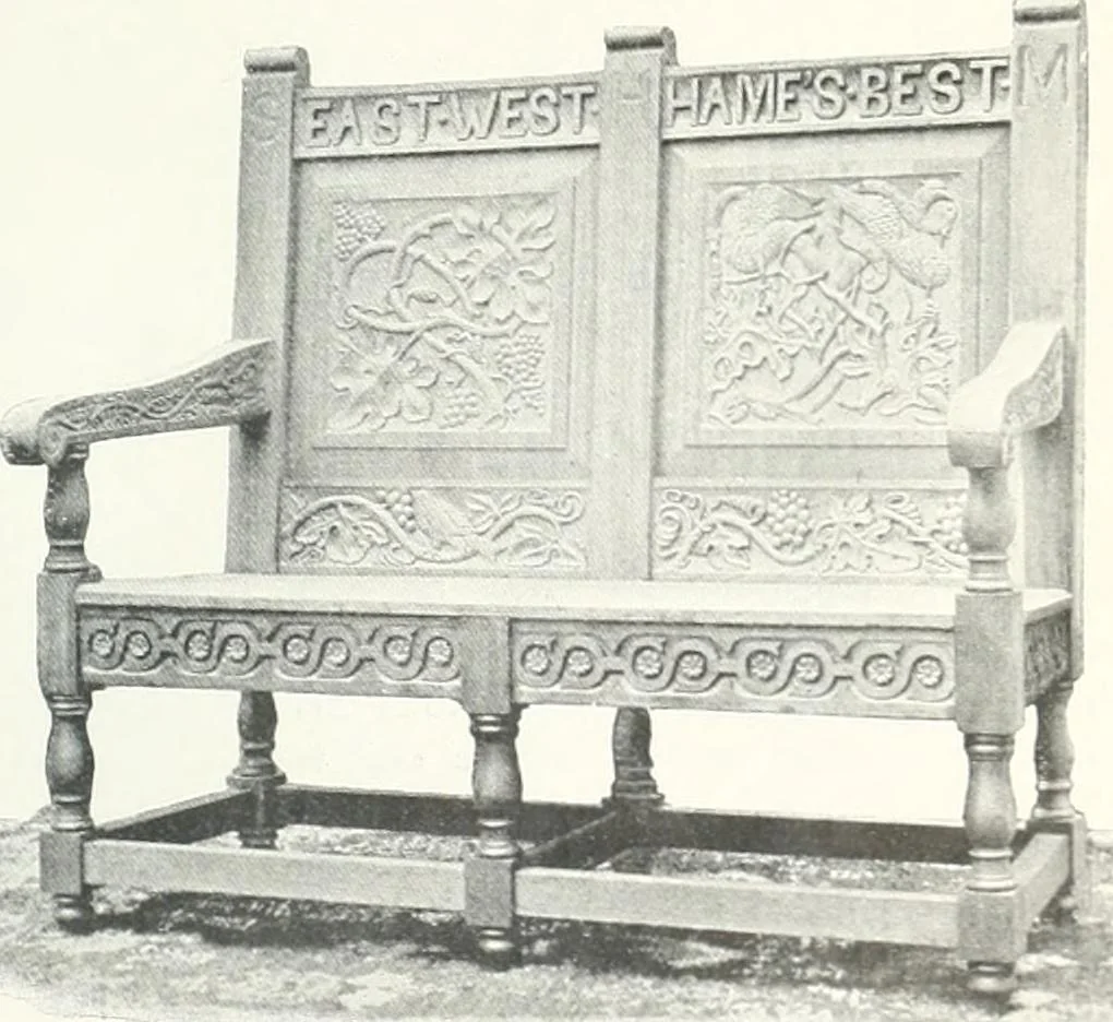 An illustration from Studio international, 1893, leaf 100