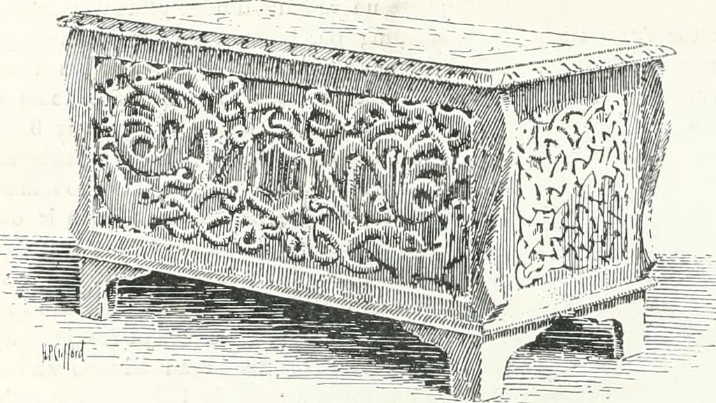 An illustration from Studio international, 1893, leaf 101