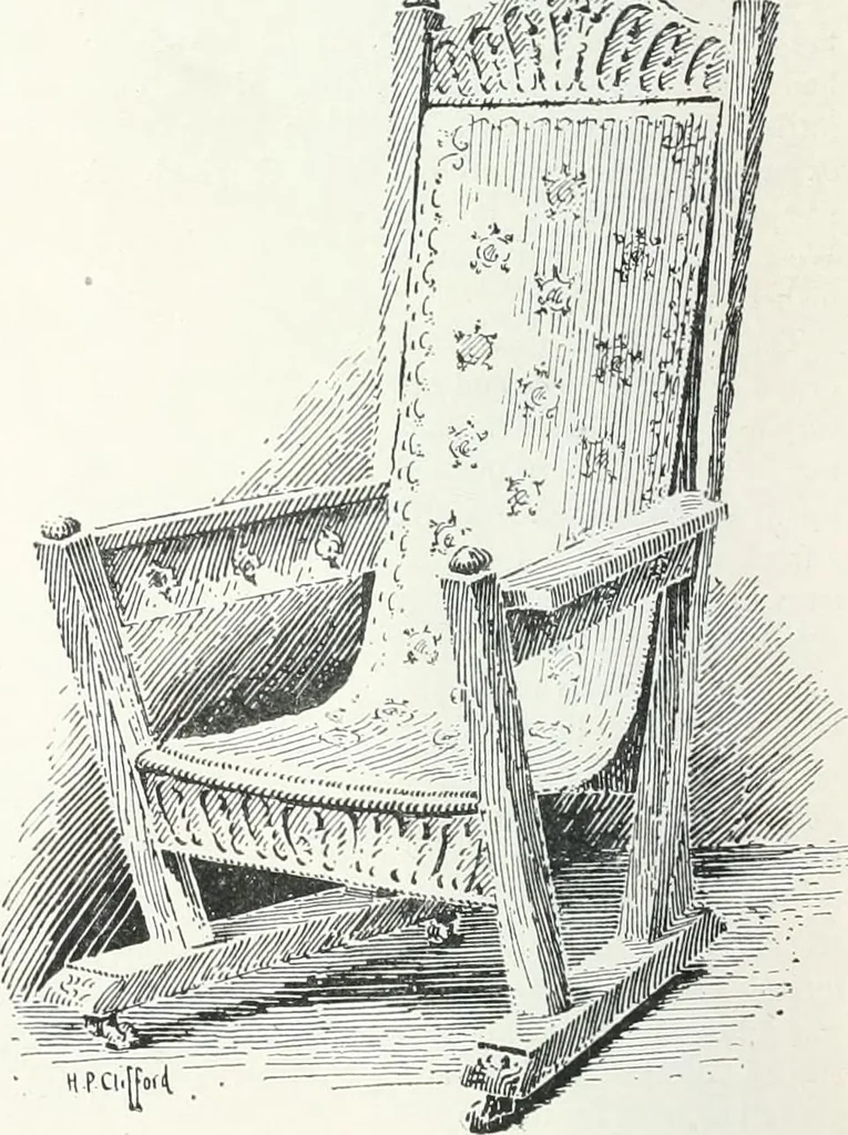 An illustration from Studio international, 1893, leaf 101