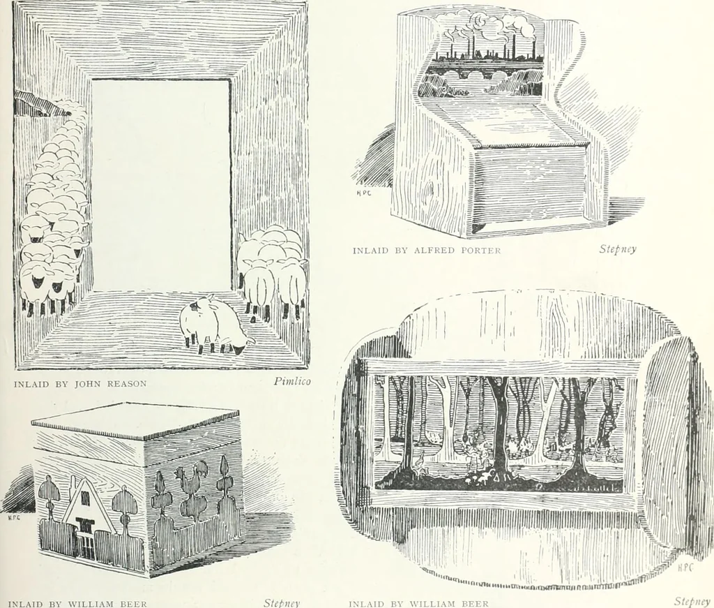 An illustration from Studio international, 1893, leaf 104