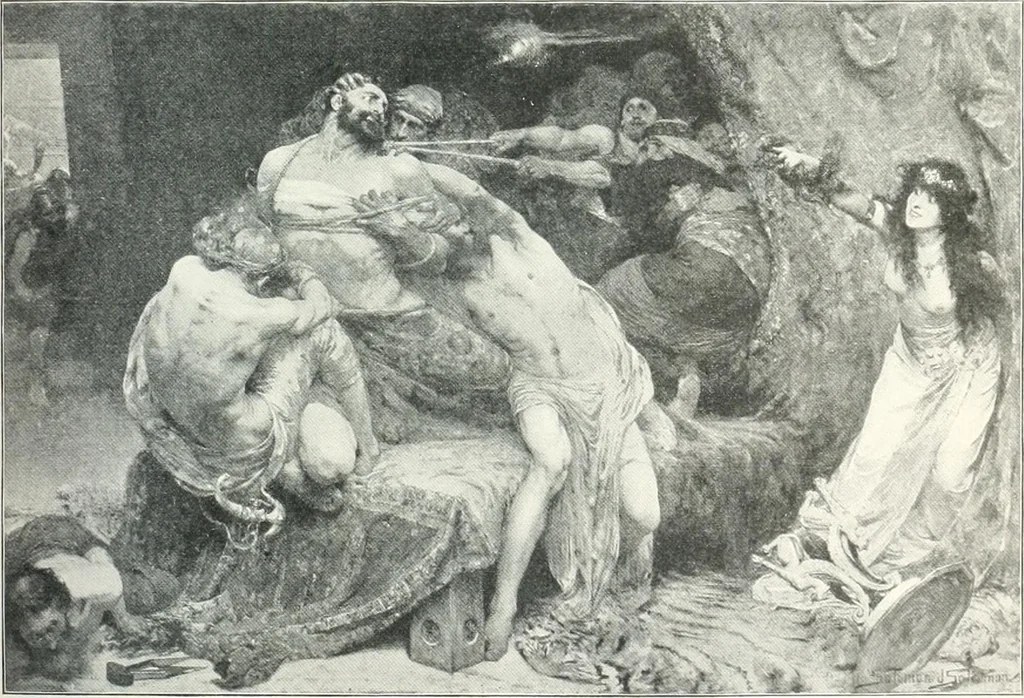 An illustration from Studio international, 1893, leaf 12