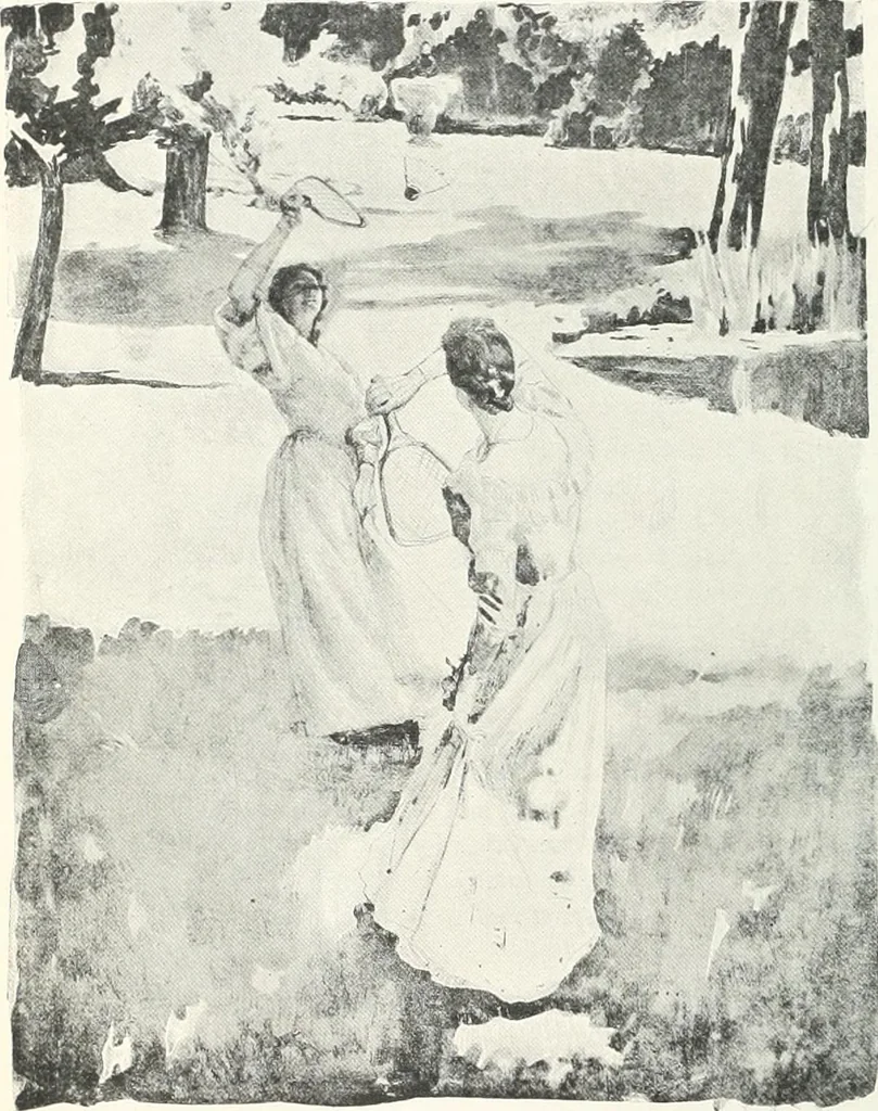 An illustration from Studio international, 1893, leaf 121
