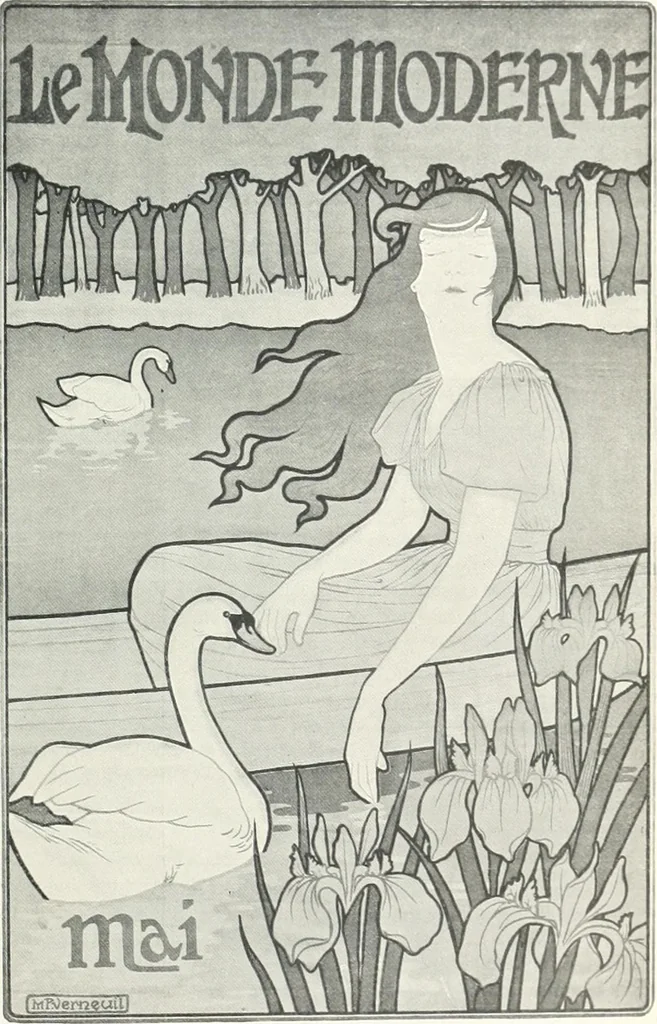 An illustration from Studio international, 1893, leaf 124