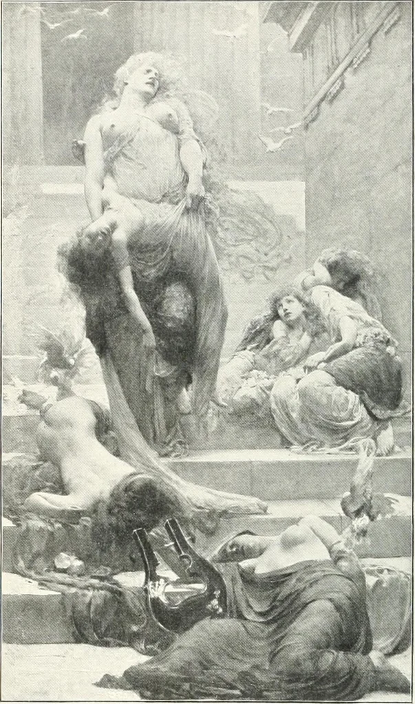An illustration from Studio international, 1893, leaf 13