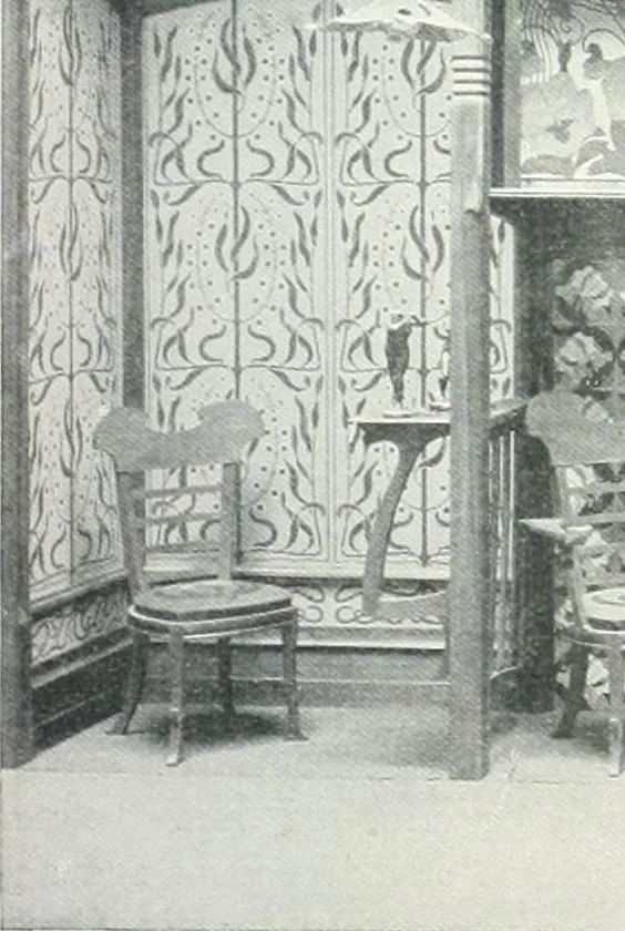 An illustration from Studio international, 1893, leaf 130