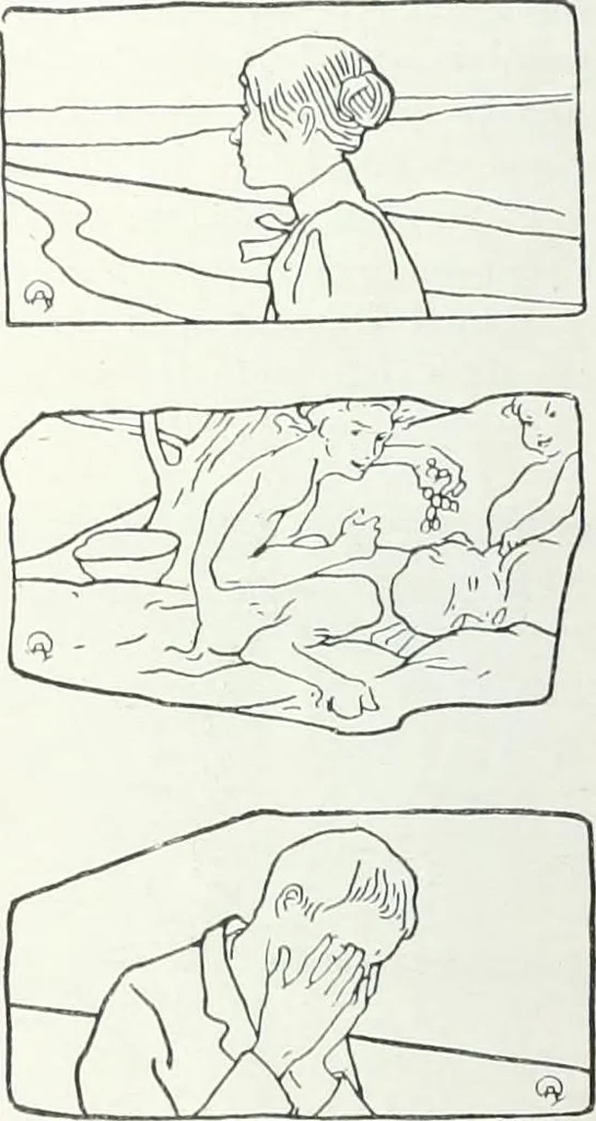 An illustration from Studio international, 1893, leaf 131