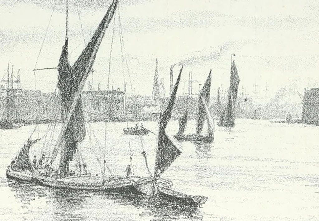 An illustration from Studio international, 1893, leaf 134
