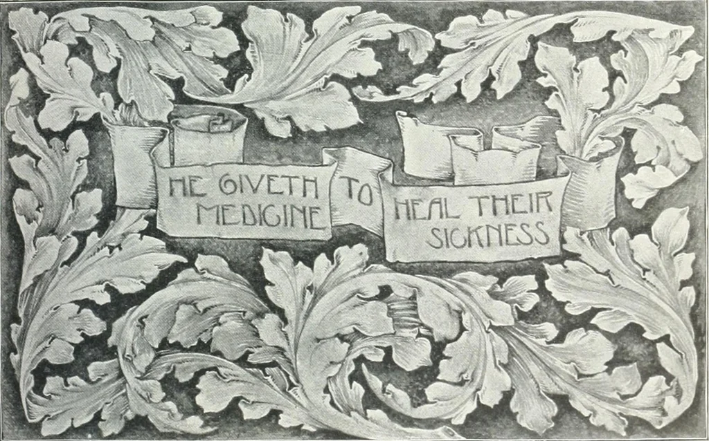 An illustration from Studio international, 1893, leaf 136