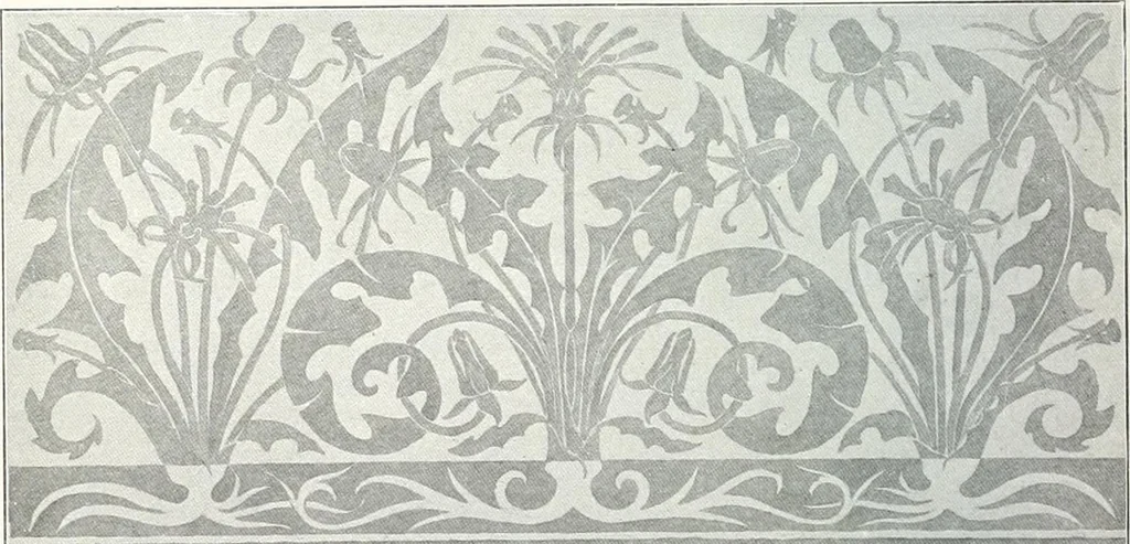 An illustration from Studio international, 1893, leaf 137