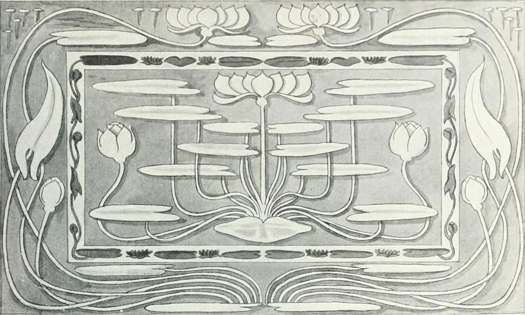 An illustration from Studio international, 1893, leaf 138