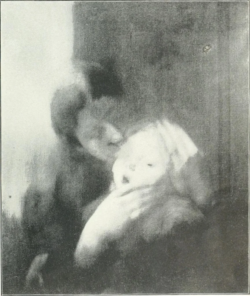 An illustration from Studio international, 1893, leaf 144