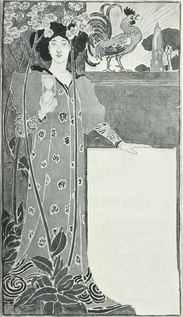 An illustration from Studio international, 1893, leaf 166