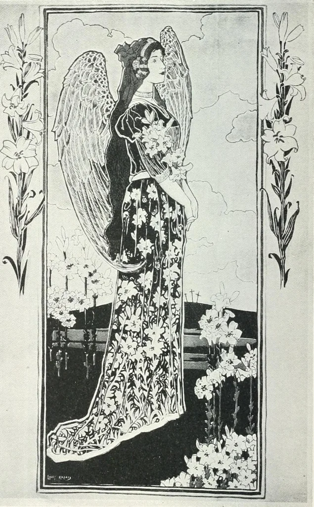An illustration from Studio international, 1893, leaf 167