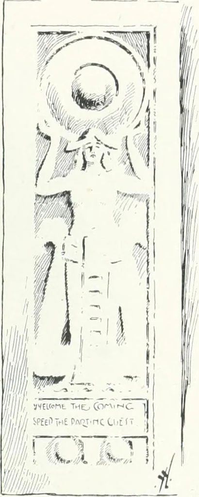 An illustration from Studio international, 1893, leaf 184